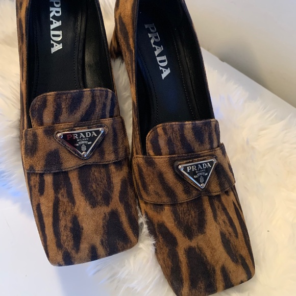 New - Animal Print Prada Loafer! - Picture 3 of 5